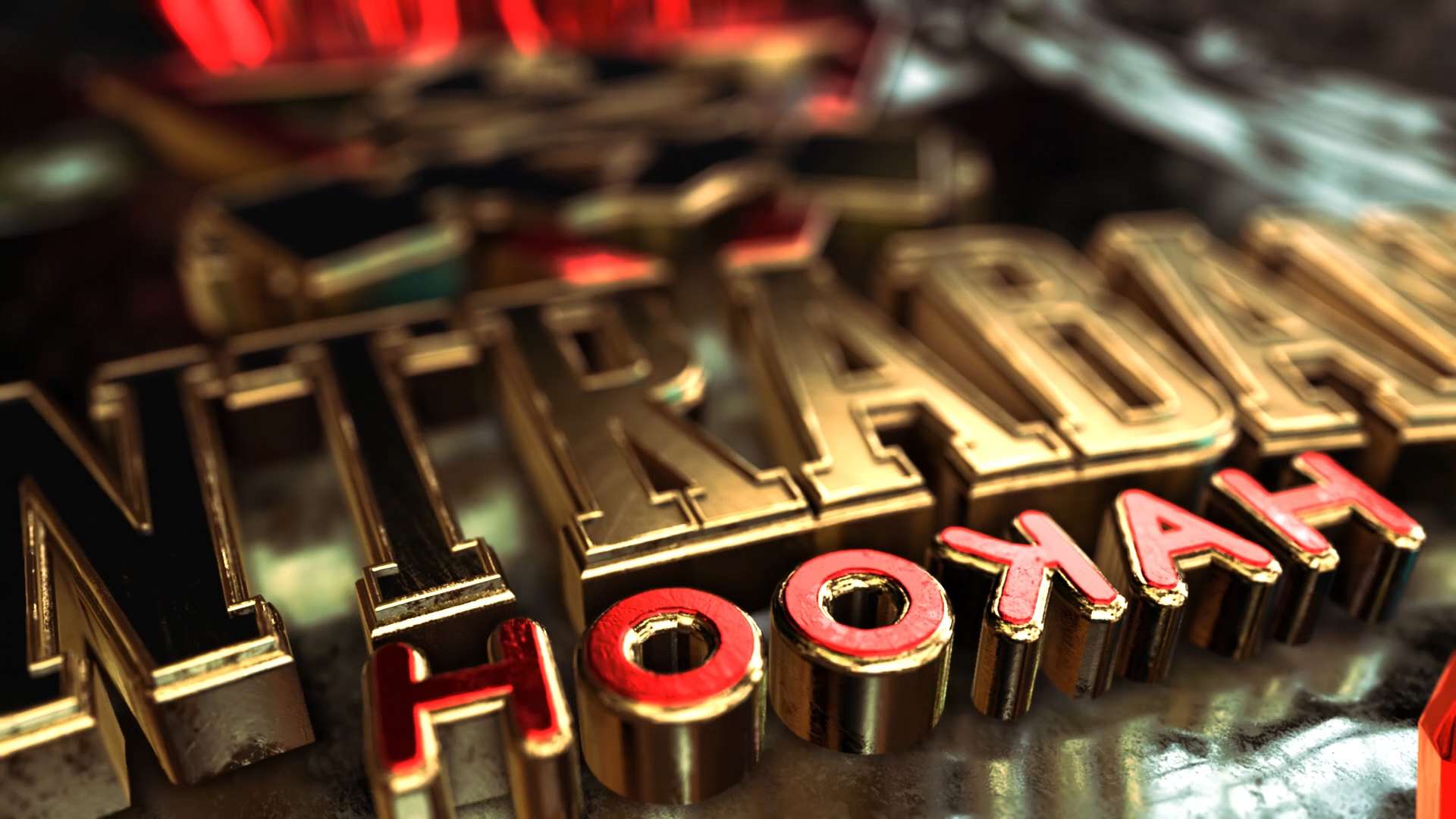 24204I will create 3d chrome metal silver logo