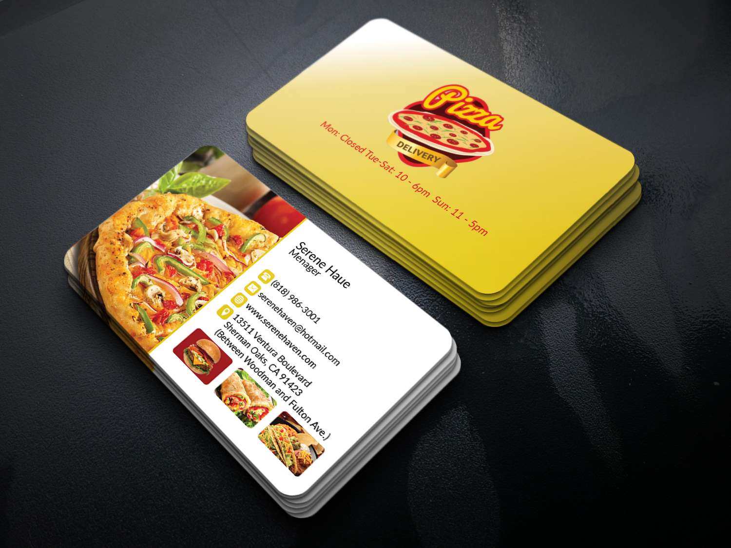 24206I will create 4 different business cards design within 5 hours