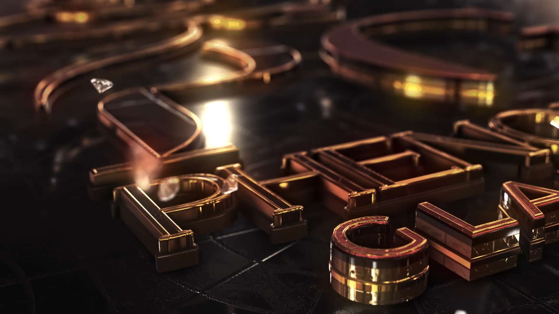 24482I will create 3d chrome metal silver logo